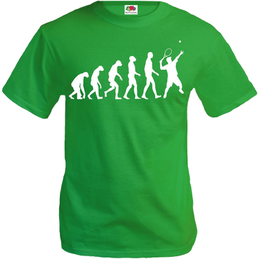 Buxsbaum t-shirt the evolution of tennis