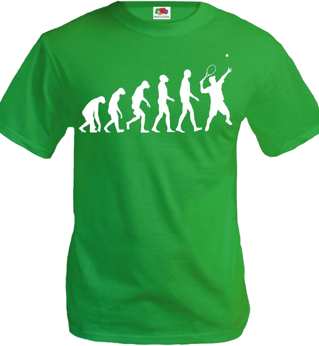 Buxsbaum t-shirt the evolution of tennis